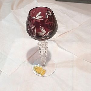 4 Beautiful Vintage Crystal Cordials